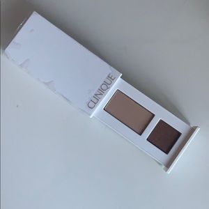 NWOT Clinique All about shadow duo - 01 like mink